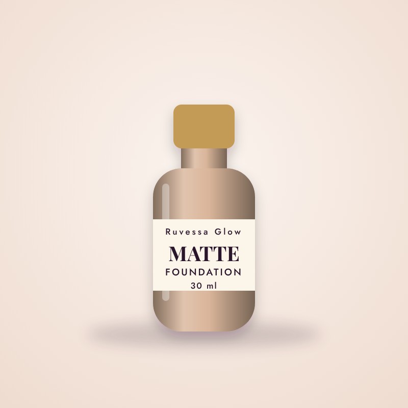 Matte Foundation Warm Beige