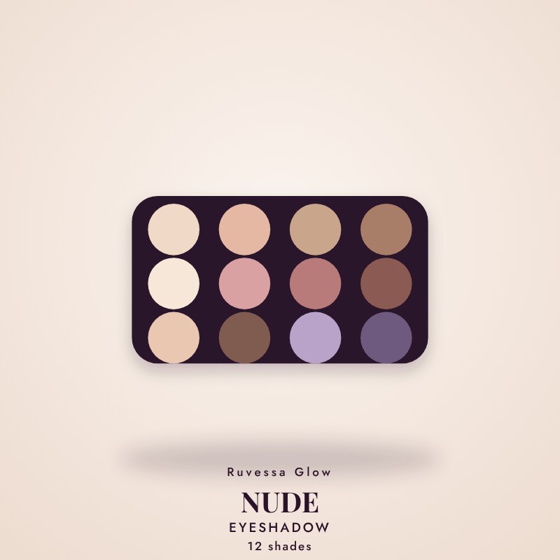 Nude Eyeshadow Palette 12 Shades